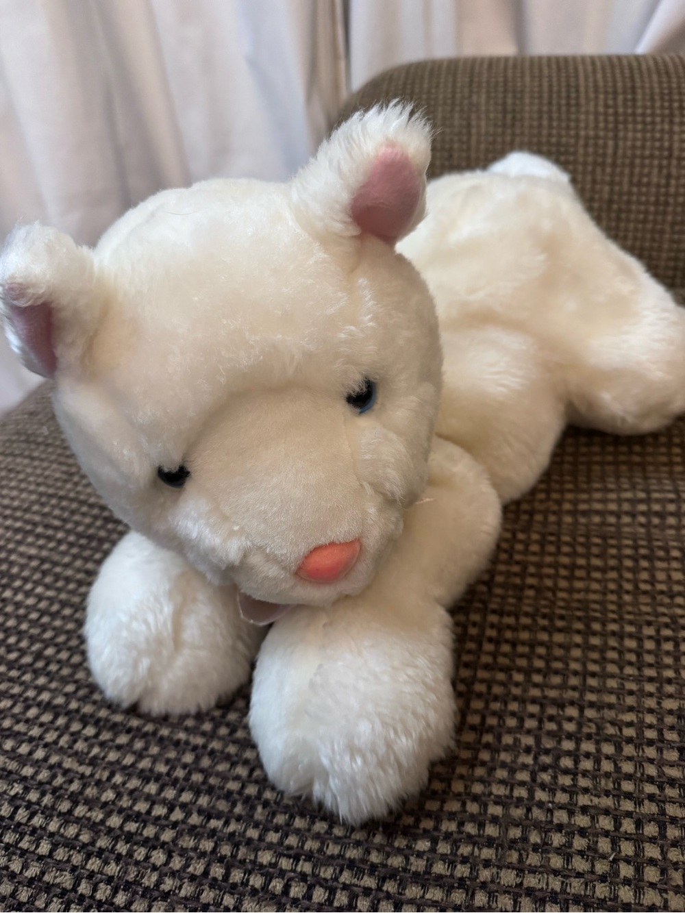 RARE, Vintage Cat Plush by B.J. Toys